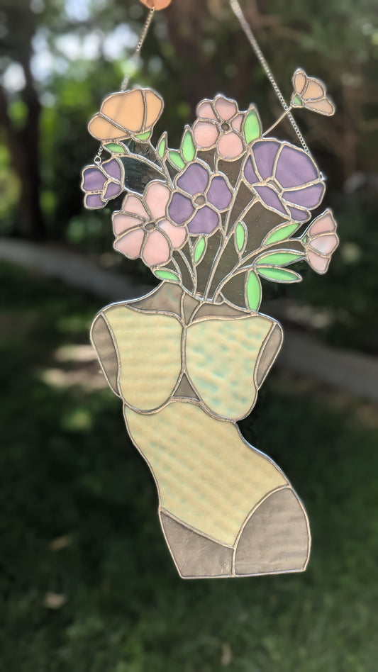 Femme Flower Silhouette